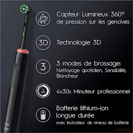 Oral-B - Pro 3 3000 CA Black Edition