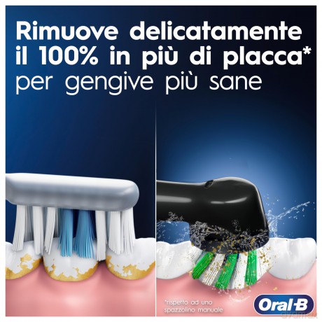 Oral-B - Pro3 Black + Extra CA Black Brush Head + TC