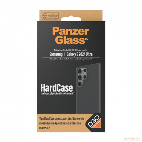 PanzerGlass - Hardcase with D3O Galaxy S24 Ultra Black [ETUI]