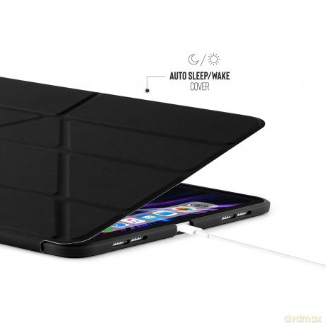 Pipetto - iPad Pro 11 (2021) Origami No1 Case (Color: Black) [ETUI]