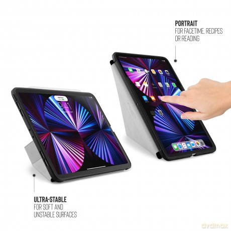 Pipetto - iPad Pro 11 (2021) Origami No1 Case (Color: Black) [ETUI]