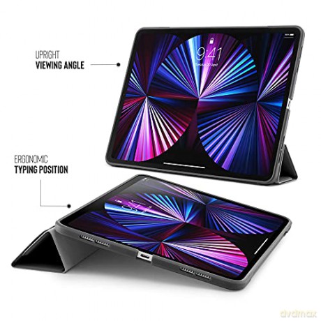 Pipetto - iPad Pro 11 (2021) Origami No1 Case (Color: Dark Gray) [ETUI]