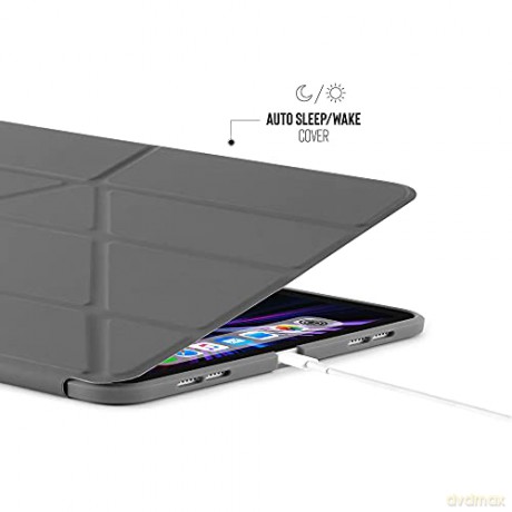 Pipetto - iPad Pro 11 (2021) Origami No1 Case (Color: Dark Gray) [ETUI]