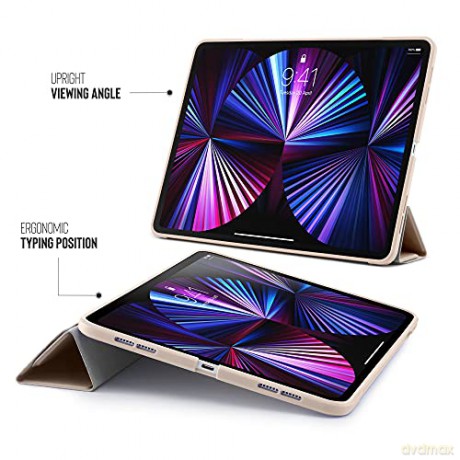 Pipetto - iPad Pro 11 (2021) Origami No1 Case (Color: Dusty Pink) [ETUI]