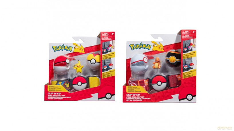 Pokemon Clip N Go Belt Set Ass (95283-14) [FIGURKA]