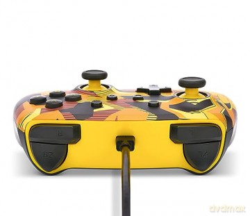 PowerA Enhanced Wired Controller - Nintendo Switch - Camo Storm Pikachu