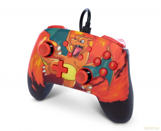 PowerA Enhanced Wired Controller - Nintendo Switch - Charizard Vortex