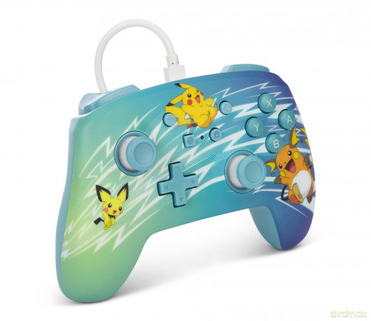 PowerA Enhanced Wired Controller - Nintendo Switch - Pikachu Evolution