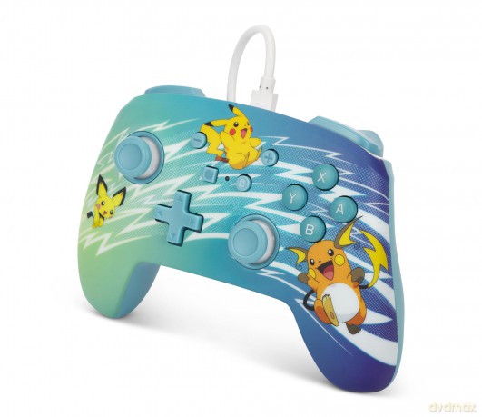 PowerA Enhanced Wired Controller - Nintendo Switch - Pikachu Evolution