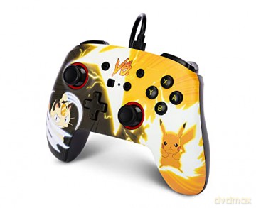 PowerA Enhanced Wired Controller - Nintendo Switch - Pikachu vs. Meowth