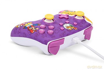 PowerA Enhanced Wired Controller - Nintendo Switch - Princess Peach Battle
