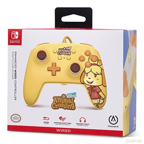 PowerA Enhanced Wired Controller For Nintendo Switch - Animal Crossing: Isabelle