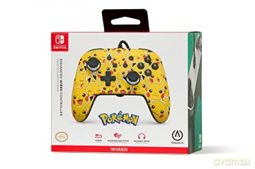 PowerA Enhanced Wired Controller for Nintendo Switch - Pikachu Moods