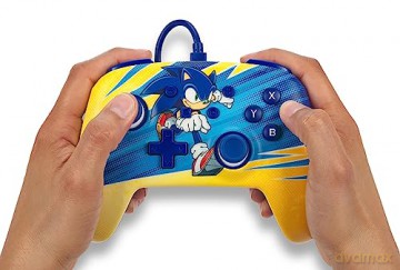 PowerA Enhanced Wired Controller for Nintendo Switch - Sonic Boost