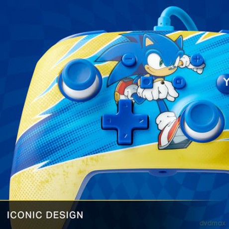 PowerA Enhanced Wired Controller for Nintendo Switch - Sonic Boost