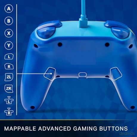 PowerA Enhanced Wired Controller for Nintendo Switch - Sonic Boost