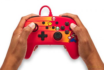 PowerA Enhanced Wired Controller for Nintendo Switch - Speedster Mario