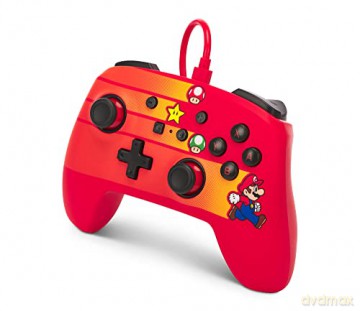 PowerA Enhanced Wired Controller for Nintendo Switch - Speedster Mario
