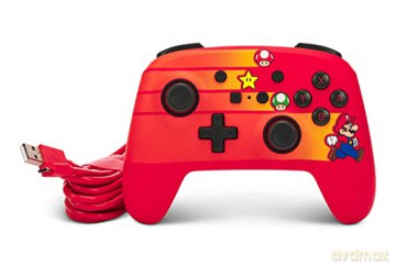 PowerA Enhanced Wired Controller for Nintendo Switch - Speedster Mario