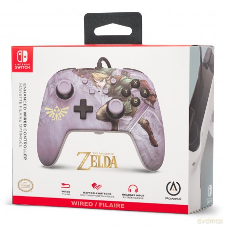 Pad przewodowy PowerA Enhanced Wired Controller for Nintendo Switch - Valiant Link