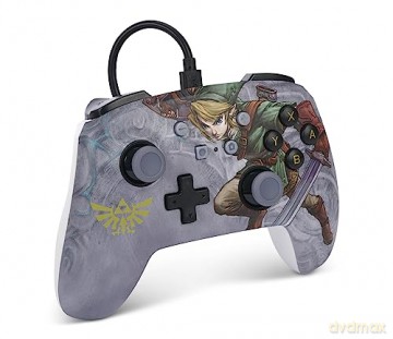 Pad przewodowy PowerA Enhanced Wired Controller for Nintendo Switch - Valiant Link