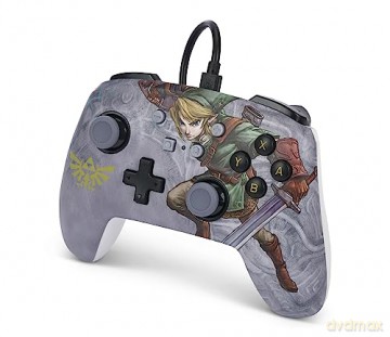 Pad przewodowy PowerA Enhanced Wired Controller for Nintendo Switch - Valiant Link