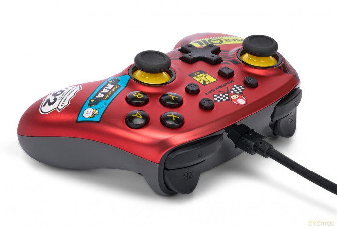 PowerA Nano Wired Switch Controller - Mario Kart: Racer Red