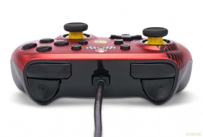 PowerA Nano Wired Switch Controller - Mario Kart: Racer Red