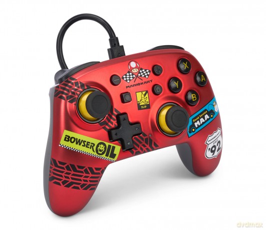 PowerA Nano Wired Switch Controller - Mario Kart: Racer Red