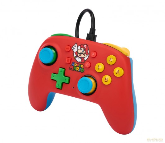 PowerA Nano Wired Switch Controller - Mario Medley
