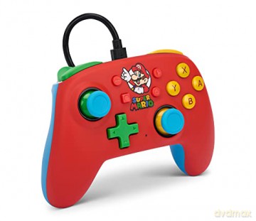PowerA Nano Wired Switch Controller - Mario Medley