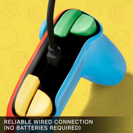 PowerA Nano Wired Switch Controller - Mario Medley