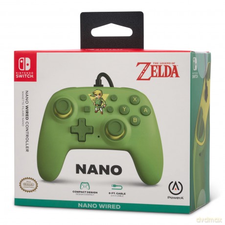 PowerA Nano Wired Switch Controller - Toon Link