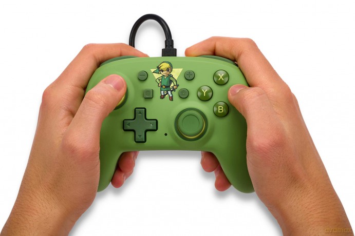 PowerA Nano Wired Switch Controller - Toon Link