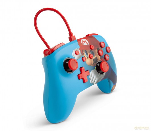 PowerA Nintendo Switch Enh Wired Controller - Mario Punch