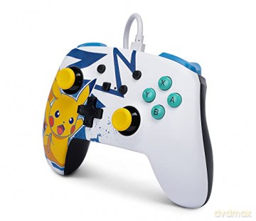 PowerA NSW ENH Wired Controller - Pikachu High Voltage