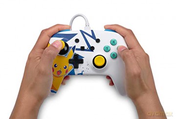 PowerA NSW ENH Wired Controller - Pikachu High Voltage