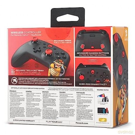 PowerA Wireless Controller - Bowser