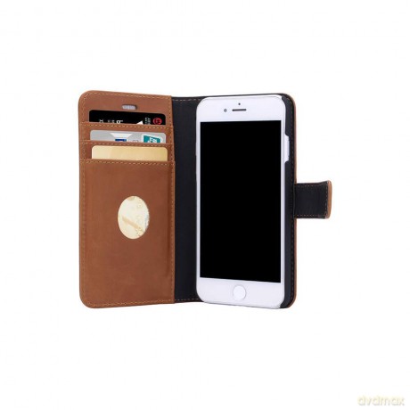 RadiCover - âRadiationprotection Wallet Leatherâ iPhone 6/7/8 - Brown [ETUI]
