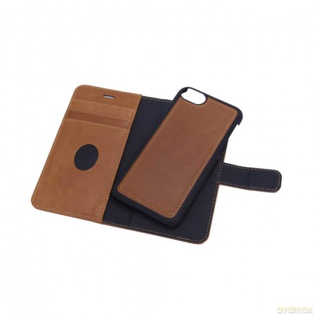 RadiCover - âRadiationprotection Wallet Leatherâ iPhone 6/7/8 - Brown [ETUI]