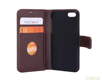 RadiCover - Flipside Fashion Stand Function - Iphone 5/5S/SE - Brown [ETUI]