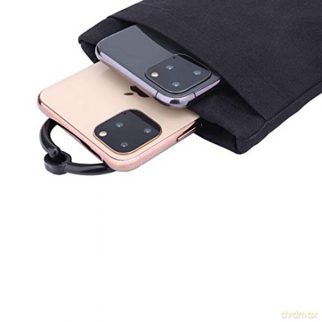 RadiCover - Mobile Phone Pouch - Anti radiation - Large - Black (RAD014) [ETUI]