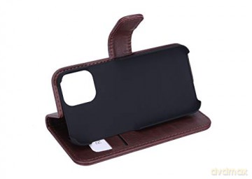 RadiCover - Radiation Protection Wallet PU iPhone 12 Mini Flipcover - Brown [ETUI]