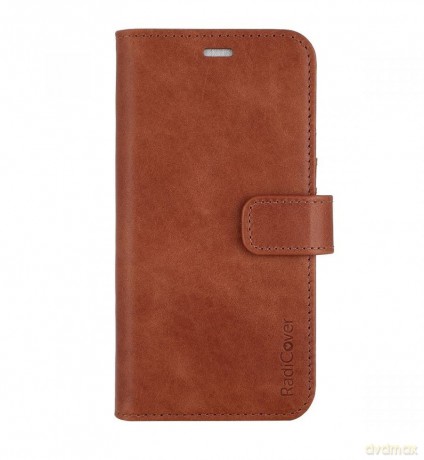 RadiCover - Radiation Protection Wallet Vegan Leather 2in1 iPhone 14 Exclusive Brown [ETUI]