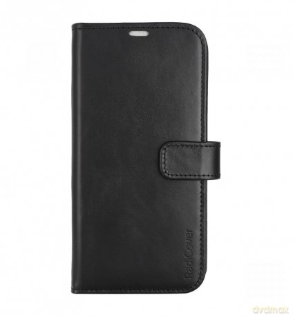 RadiCover - Radiation Protection Wallet Vegan Leather 2in1 iPhone 14 PLUS Exclusive Black [ETUI]