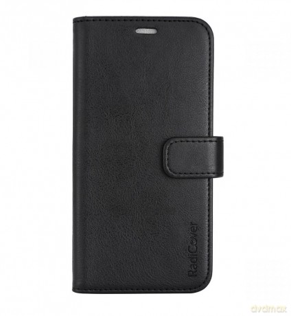 RadiCover - Radiation Protection Wallet Vegan Leather iPhone 14 Flipcover Black [ETUI]