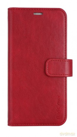 RadiCover - Radiation Protection Wallet Vegan Leather iPhone 14 Flipcover Red [ETUI]