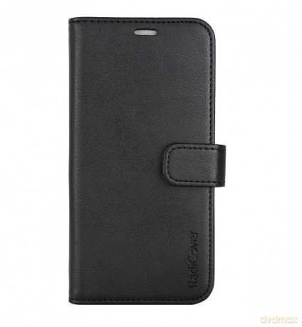 RadiCover - Radiation Protection Wallet Vegan Leather iPhone 14 PRO Flipcover Black [ETUI]