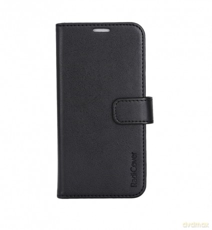 RadiCover - Radiation Protection Wallet Vegan Leather iPhone 15 Flipcover Black PU [ETUI]