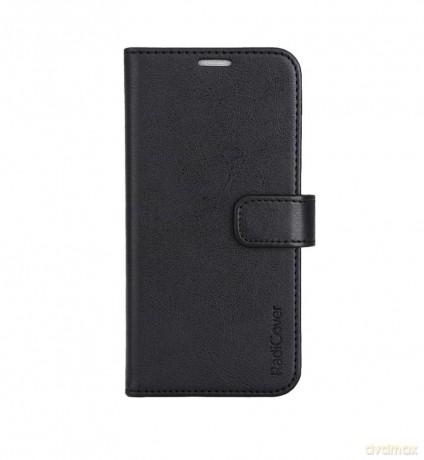 RadiCover - Radiation Protection Wallet Vegan Leather iPhone 15 PRO Flipcover Black PU [ETUI]